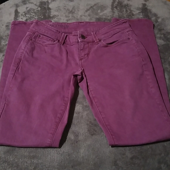 Ann Taylor Denim - Purple Ann Taylor Modern fit jeans size 0P